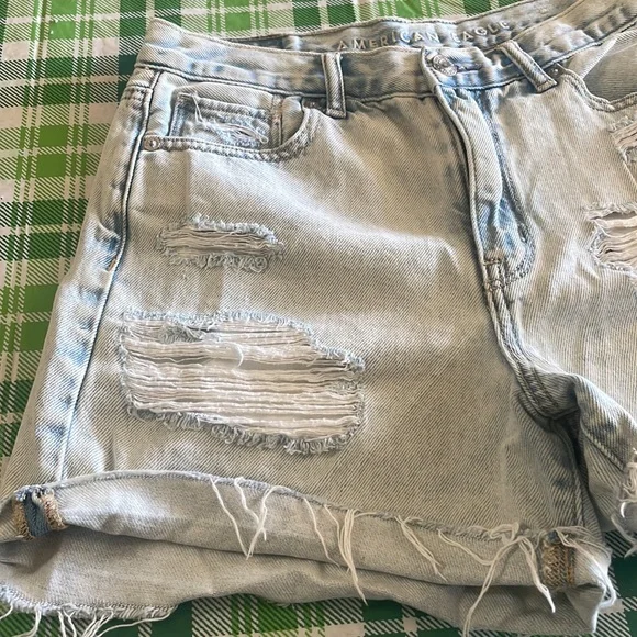 American Eagle blue jean shorts - Picture 3 of 7